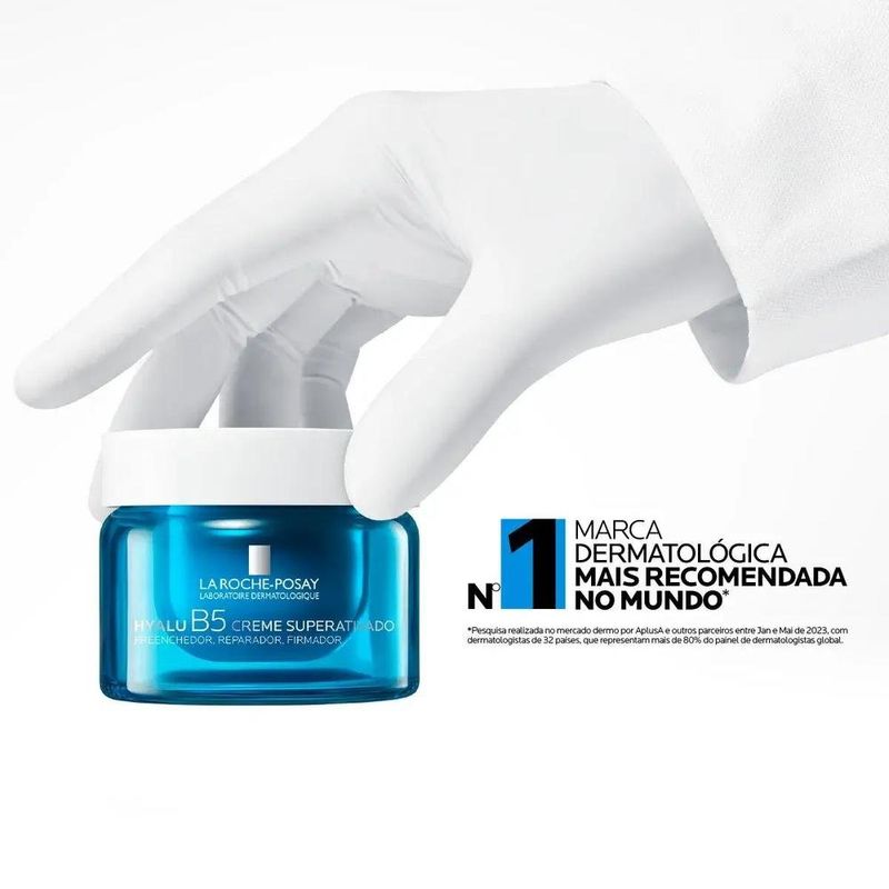 creme facial antirrugas la roche-posay hyalu b5 50g refil