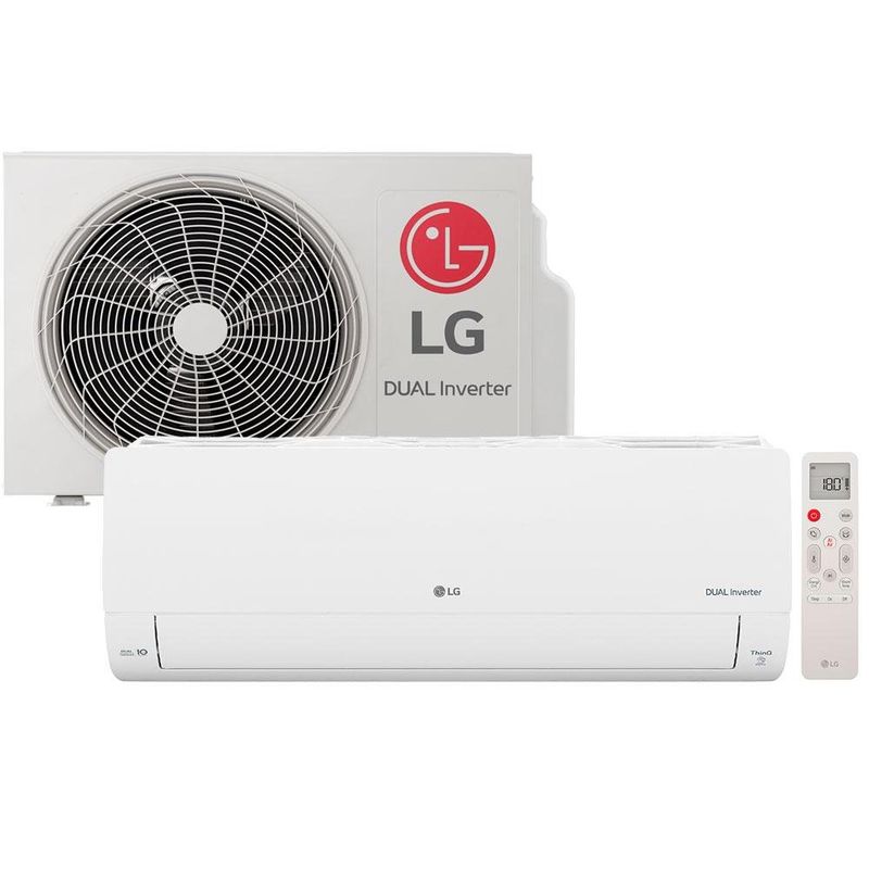ar-condicionado split 12.000 btus lg dual inverter ai voice 220v s3nq12ja31l