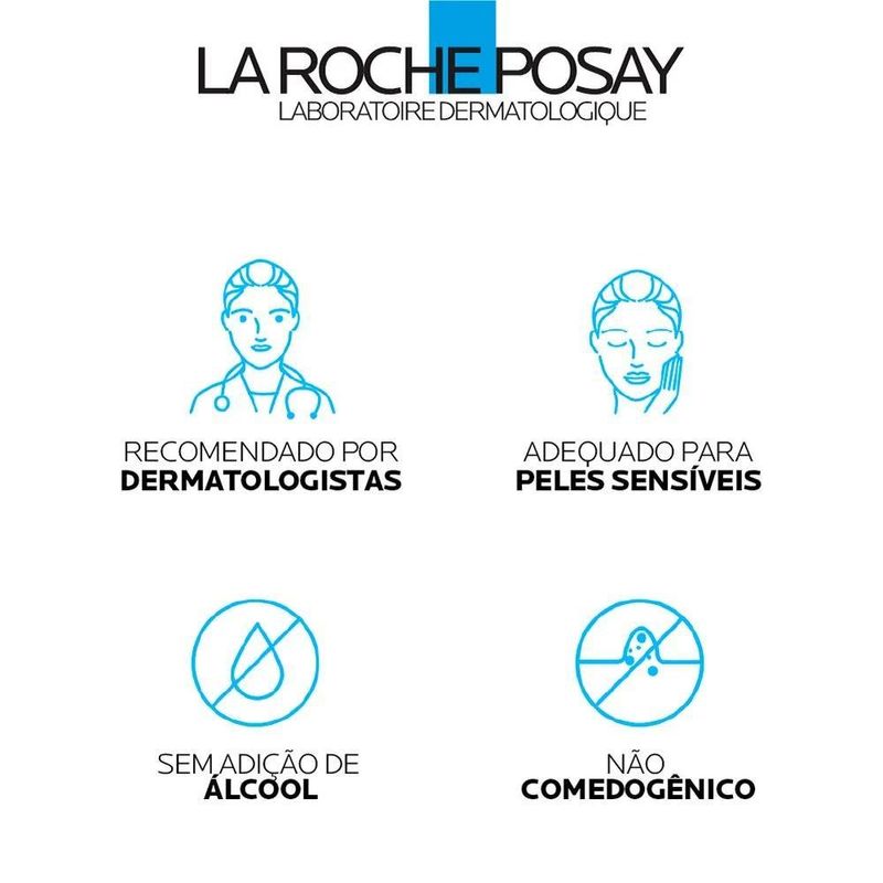 hidratante facial la roche posayhyalu b5 water gel 40g