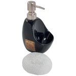 dispenser de sabão concepts life preto 351-080023