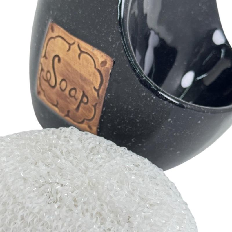 dispenser de sabão concepts life preto 351-080023
