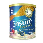 suplemento nutricional ensure advance sabor morango com banana 400g