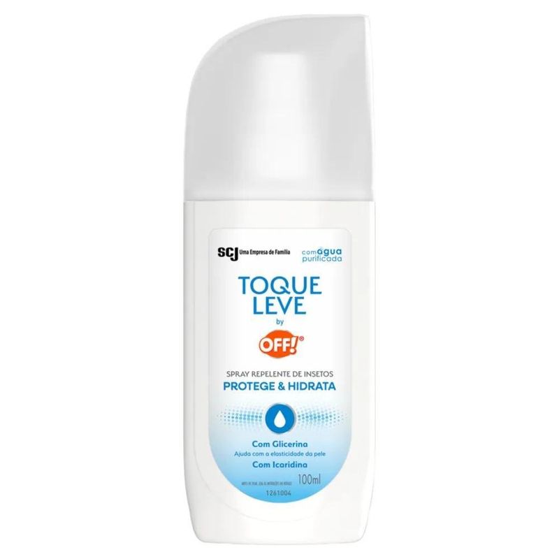 repelente spray off toque leve 100ml