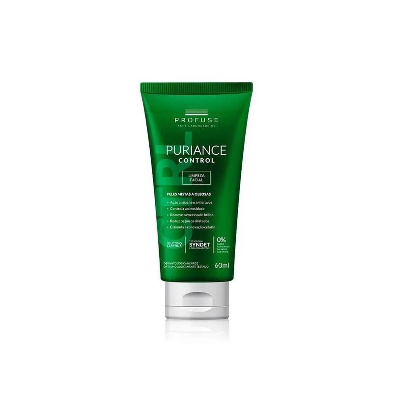 sabonete líquido facial profuse puriance control 60ml