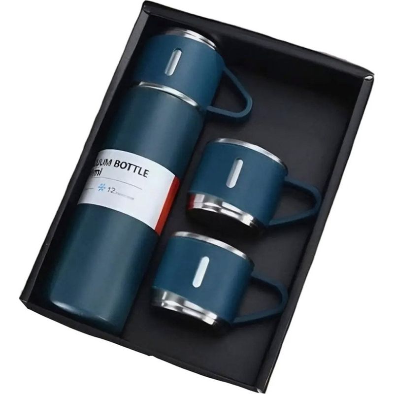 garrafa térmica ms rhong flask 600ml azul e-bi