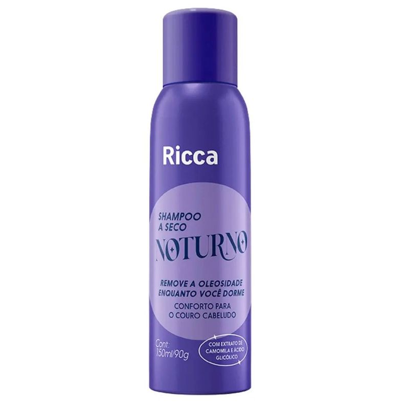 shampoo a seco noturno ricca 150ml