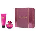 kit eudora indulgent cream eau de parfum 35ml + hidratante desodorante corporal 100ml