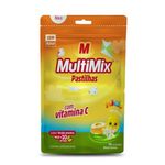 pastilha multimix kids com vitamina c sabor limão-menta 10 unidades balas duras ems