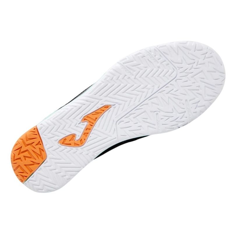 chuteira futsal n°40 joma dribling preto e azul (mp)