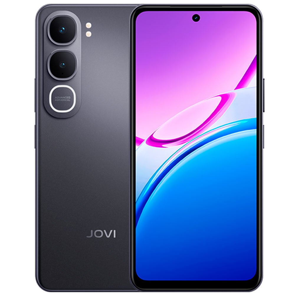 Smartphone Jovi Y21 Preto 256GB Tela 6.6" Câmera 50MP 4GB RAM