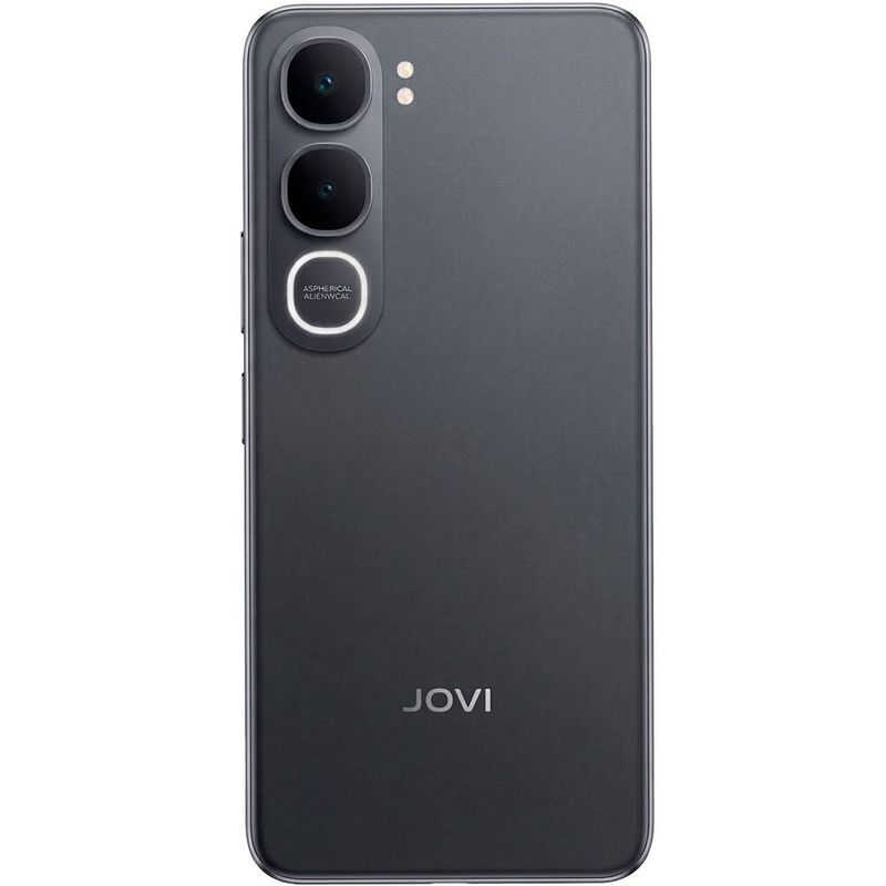 smartphone jovy y21 preto 256gb tela 6.6" câmera 50mp 4gb ram