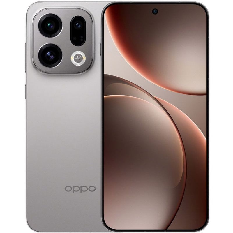 smartphone oppo find x9 pro tela 6,78" amoled 512gb 16gb ram titânio grafite