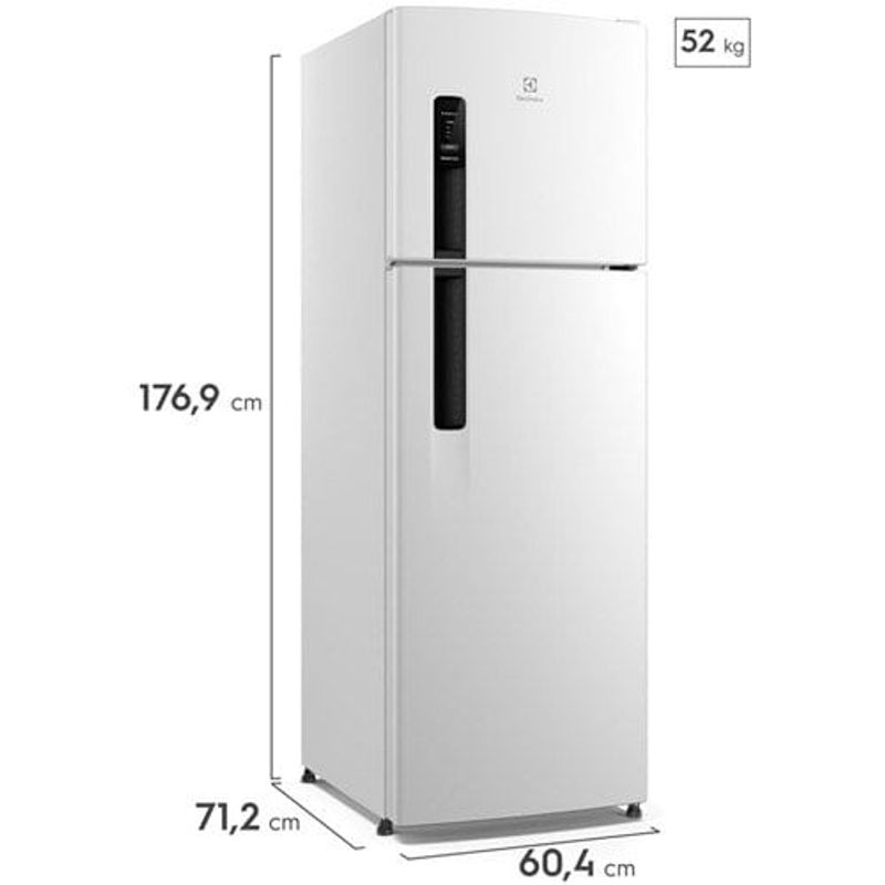 geladeira electrolux frost free 380l autosense inverter duplex branco if41