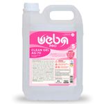 álcool em gel 70% uêba clean gel ag-70 5l (mp)