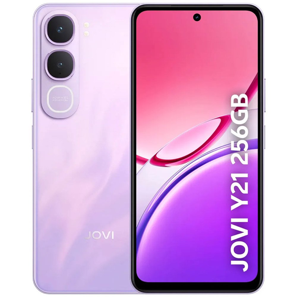 Smartphone Jovi Y21 Lilás 256GB Tela 6.68" Câmera 50MP 4GB RAM