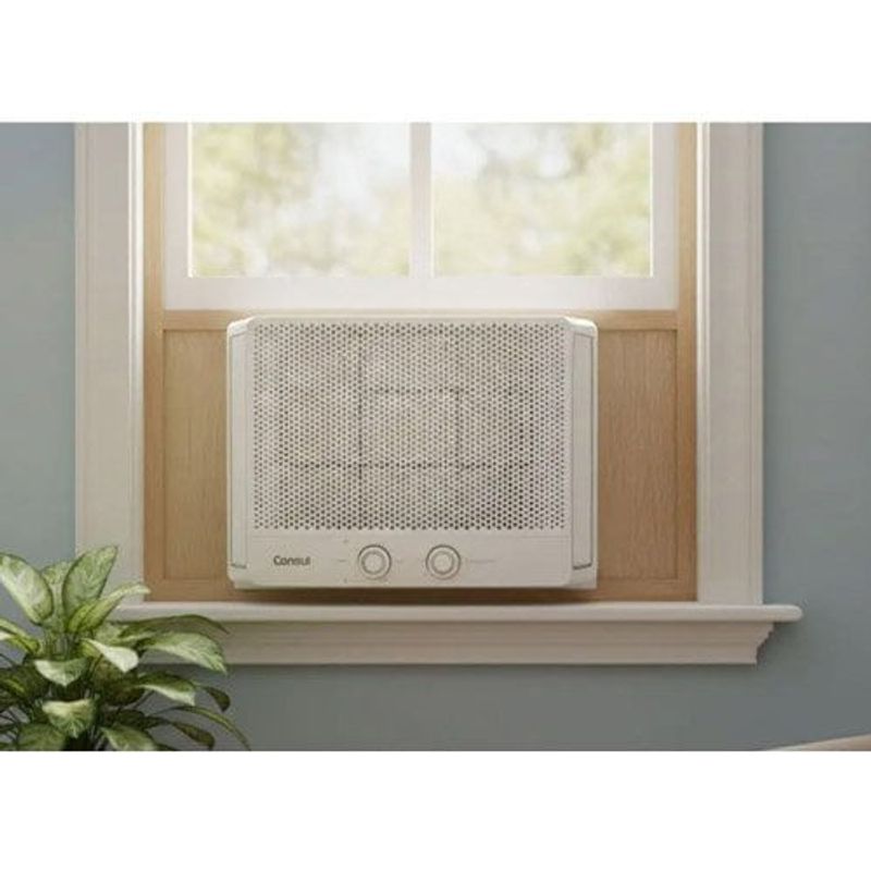 ar-condicionado de janela 10.000 btus consul com design moderno ccb10gbana 127v