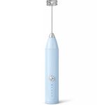 mini mixer chengtong espumador elétrico portátil azul e-bi