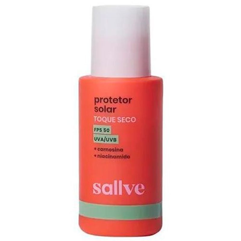 kit sallve hidrante antiatrito 75g + protetor solar toque seco fps50 40g