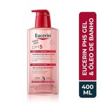 gel e óleo de banho eucerin ph5 400ml