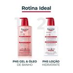 gel e óleo de banho eucerin ph5 400ml