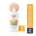 protetor solar facial eucerin sun hydro fluid cor clara fps70 50ml