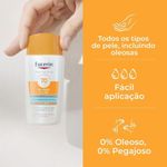 protetor solar facial eucerin sun hydro fluid cor média fps70 50ml