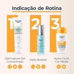 protetor solar facial eucerin sun hydro fluid cor média fps70 50ml
