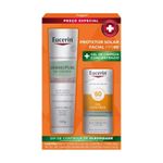 kit facial eucerin gel de limpeza concentrado dermopure oil control 150g + protetor solar antioleosidade fps60 50g