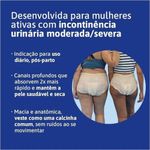 roupa íntima descartável nude tena pants mulher p/m 16 unidades