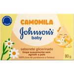 sabonete barra johnsons baby glicerinado camomila 80g