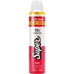 desodorante antitranspirante aerosol cimed super berry 250ml