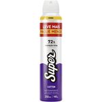 desodorante antitranspirante aerosol cimed super cotton 250ml