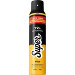 desodorante antitranspirante aerosol cimed super wood 250ml