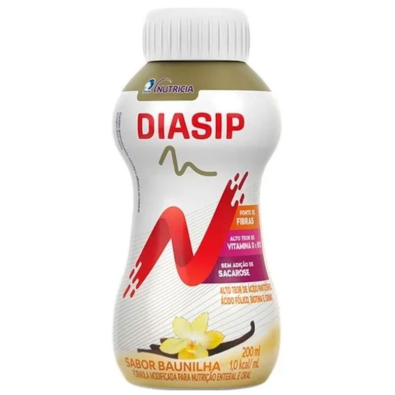 suplemento alimentar danone diasip sabor baunilha 200ml