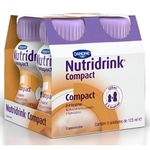 suplemento nutricional hipercalórico danone nutridrink compact sabor capuccino 125ml 4 unidades