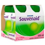 suplemento nutricional danone souvenaid sabor morango 125ml 4 unidades