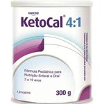fórmula pediátrica ketocal 4:1 pó 300g