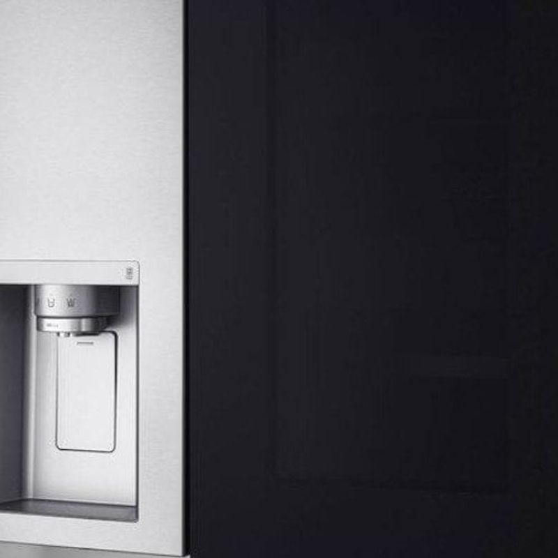 geladeira lg inverter side by side 598 litros 127v inox gc-x257cshs
