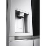 geladeira lg inverter side by side 598 litros 127v inox gc-x257cshs