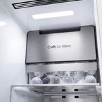 geladeira lg inverter side by side 598 litros 127v inox gc-x257cshs