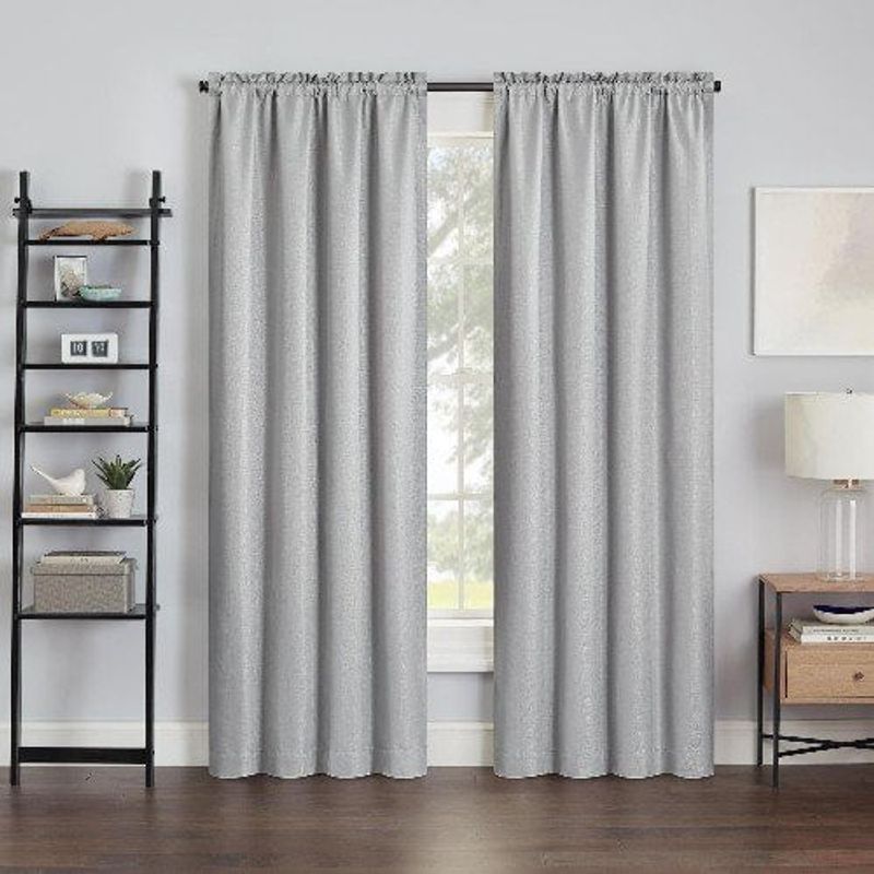 cortina blackout eclipse cinza 107x160cm w-bi