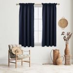 cortina blackout deconovo azul 132cm w-bi