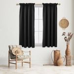 cortina blackout deconovo preto 132x137cm w-bi