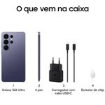 smartphone samsung s26 ultra preto 512gb tela 6.9" 12gb ram