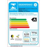 máquina de lavar roupas 19kg panasonic preto na-f190g1ba