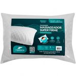 travesseiro fibrasca massageador super firme 4053 45x65