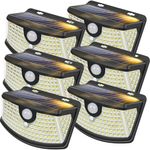 luminárias solares 6 peças tolsprint w-bi