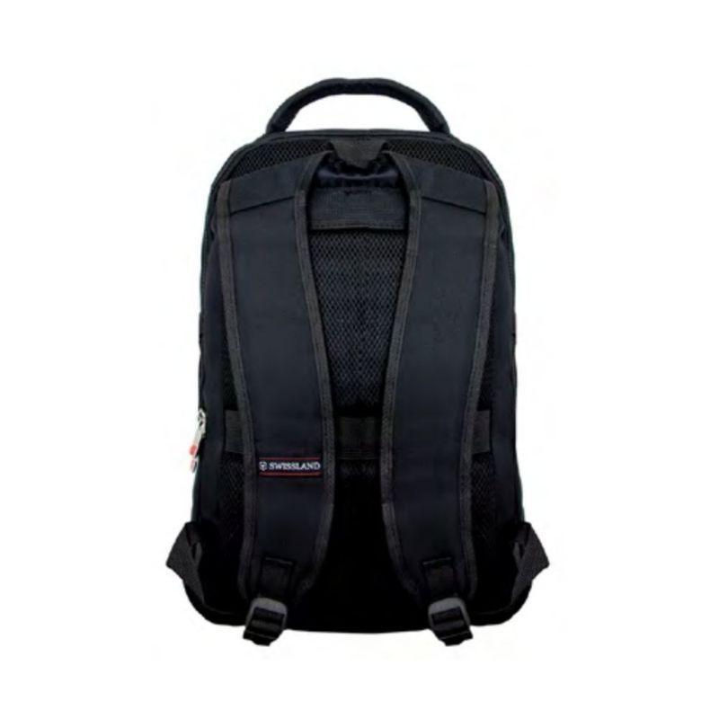 mochila executiva swissland cabo de aço 18" 46cm preto (mp)