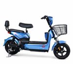 bicicleta elétrica gicin sk8 aro 14 500wh 48v azul (mp)