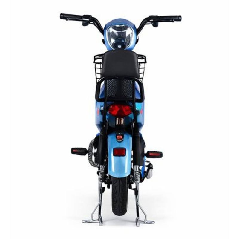 bicicleta elétrica gicin sk8 aro 14 500wh 48v azul (mp)